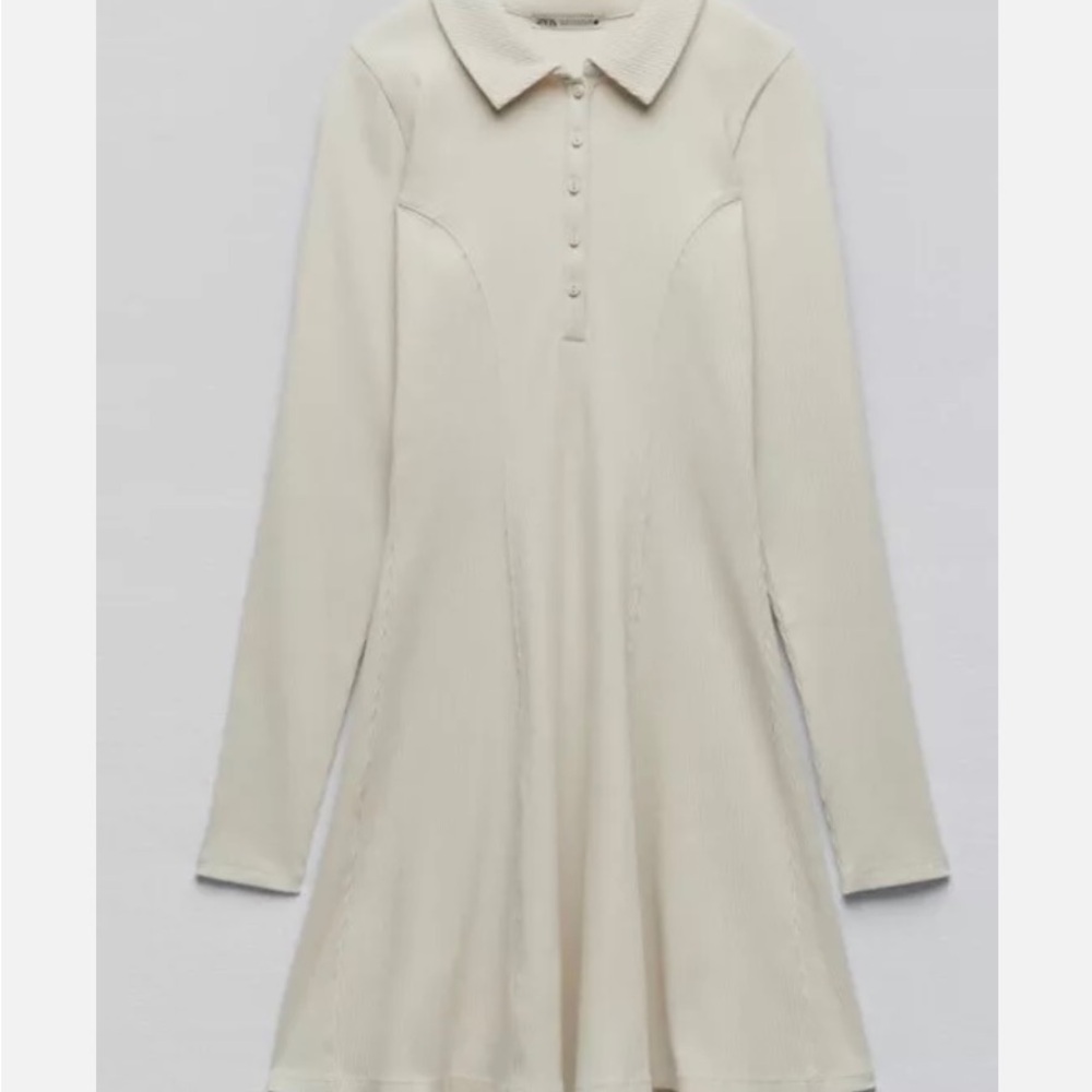 Zara polo mini dress